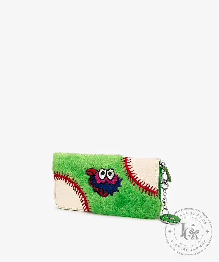 Philadelphia Phillies Phanatic Fuzzy Baseball Wallet with Keychain 19 Philadelphia Phillies Phanatic Fuzzy Baseball Wallet with Keychain