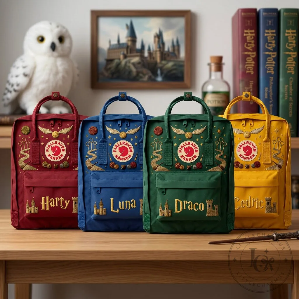Harry Potter Quidditch Embroidered Fjallraven Kanken Backpack 12 Harry Potter Quidditch Embroidered Fjallraven Kanken Backpack