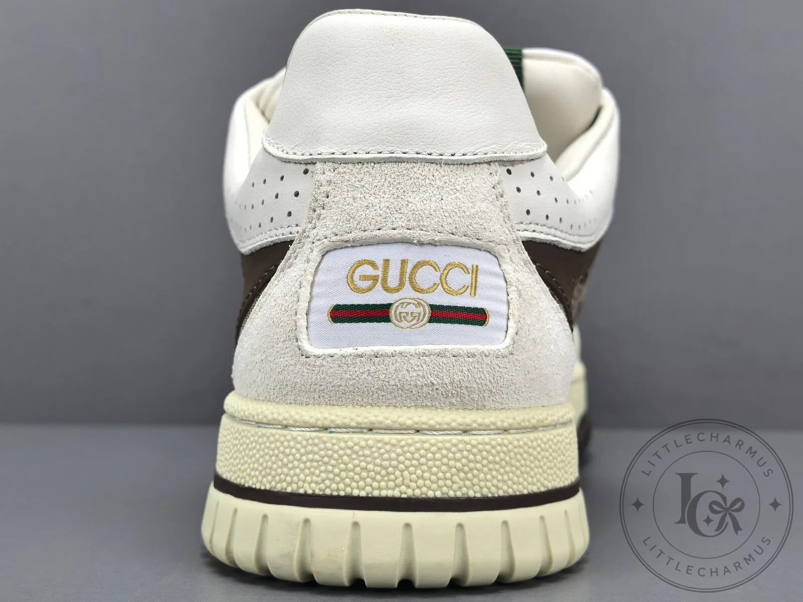 Gucci Re-Web White Brown Beige High-Top Sneakers for Men and Women 24 Gucci Re-Web White Brown Beige High-Top Sneakers for Men and Women