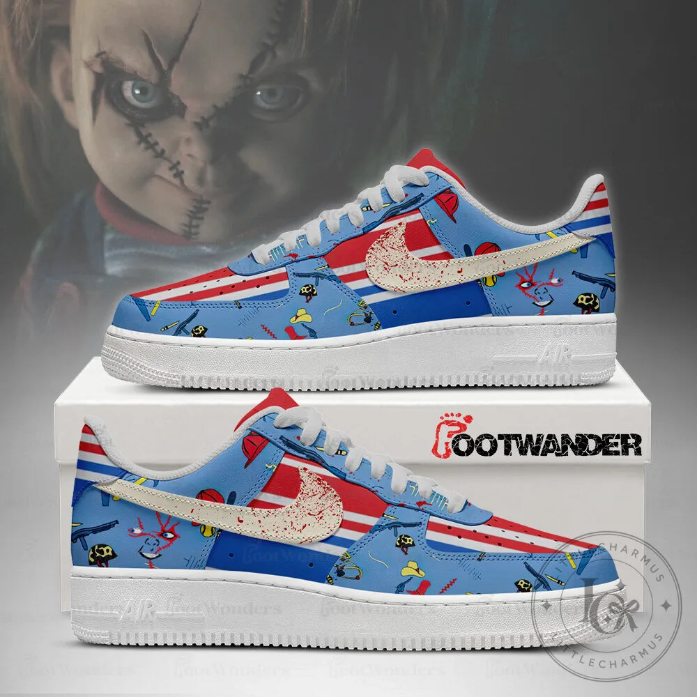 Chucky Horror Movie Character Custom Printed Casual Shoes 3 Chucky Horror Movie Character Custom Printed Casual Shoes