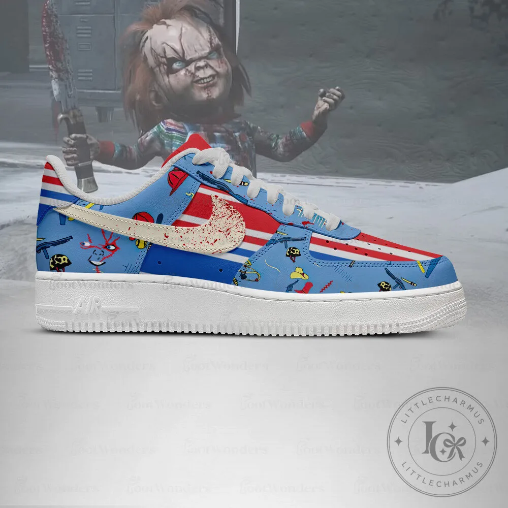 Chucky Horror Movie Character Custom Printed Casual Shoes 8 Chucky Horror Movie Character Custom Printed Casual Shoes