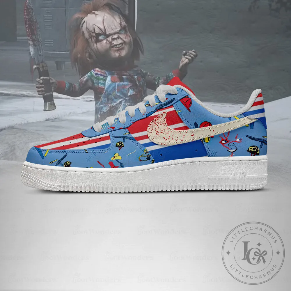 Chucky Horror Movie Character Custom Printed Casual Shoes 9 Chucky Horror Movie Character Custom Printed Casual Shoes