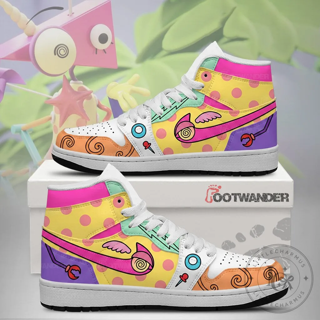 Amazing Digital Circus High-Top Sneakers by Zooble 4 Amazing Digital Circus High-Top Sneakers by Zooble