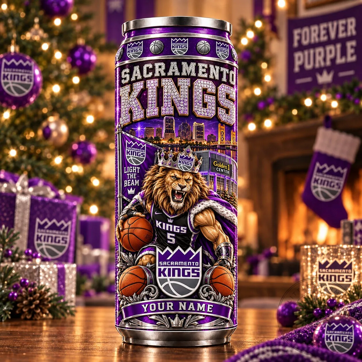 Sacramento Kings Basketball Team Personalized Can Tumbler 5 Sacramento Kings Basketball Team Personalized Can Tumbler