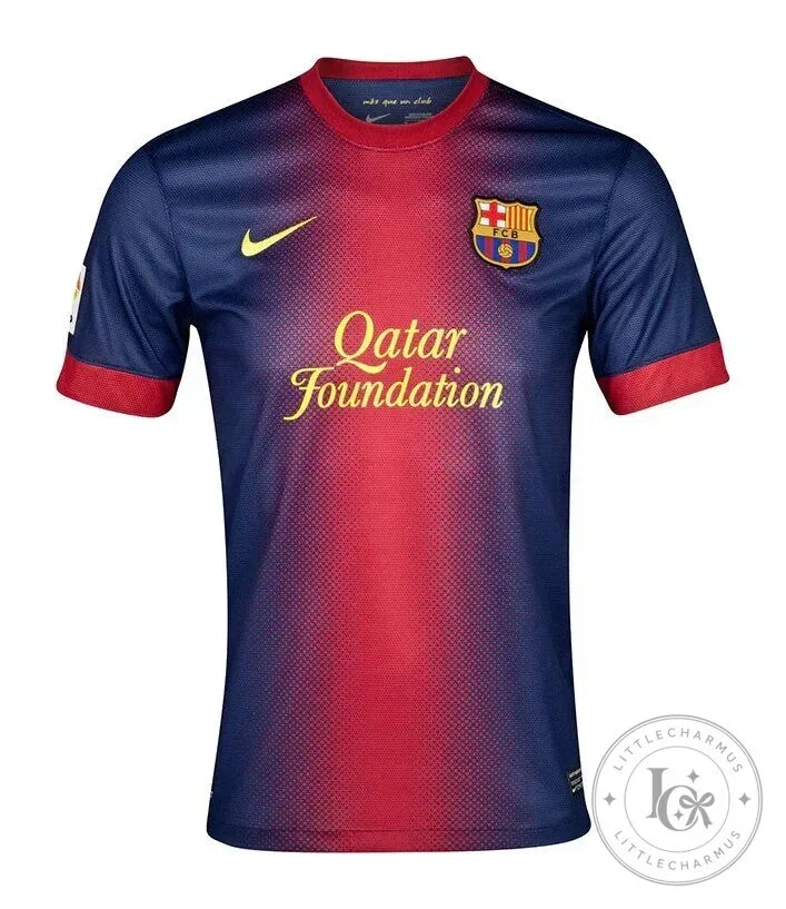 Barcelona 2012-2013 Home Kit Football Soccer Team Jersey 1 Barcelona 2012-2013 Home Kit Football Soccer Team Jersey