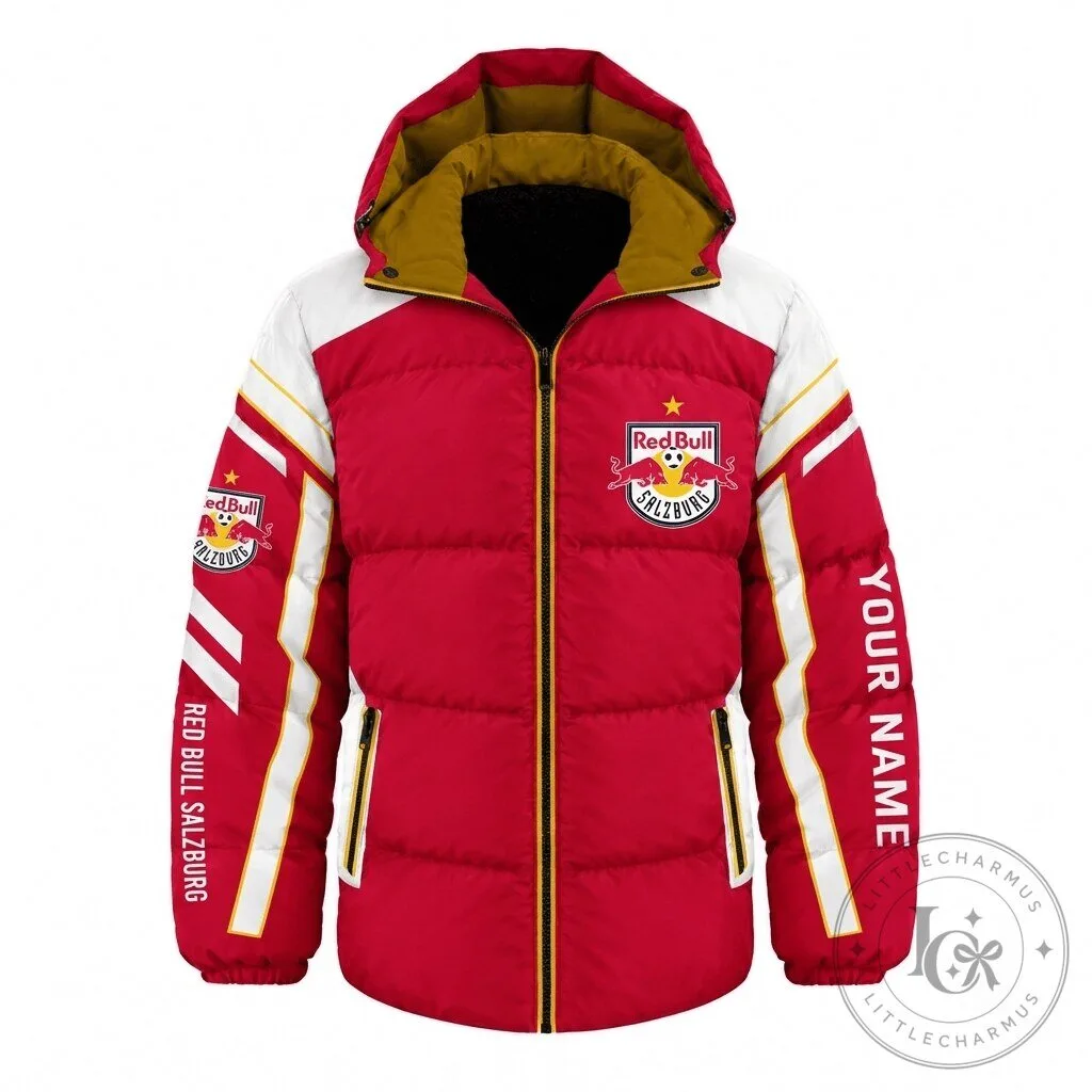 Red Bull Salzburg Austrian Bundesliga Puffer Jacket 1 Red Bull Salzburg Austrian Bundesliga Puffer Jacket