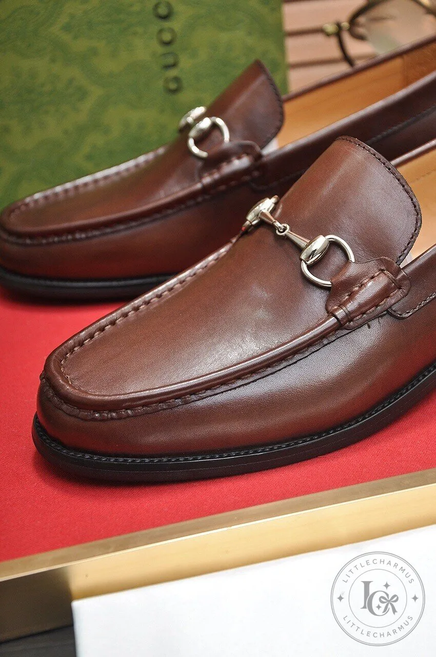 Gucci Horsebit Loafer Brown Leather Dress Shoes for Men 12 Gucci Horsebit Loafer Brown Leather Dress Shoes for Men