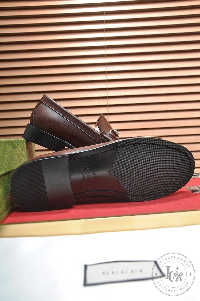 Gucci Horsebit Loafer Brown Leather Dress Shoes for Men 13 Gucci Horsebit Loafer Brown Leather Dress Shoes for Men