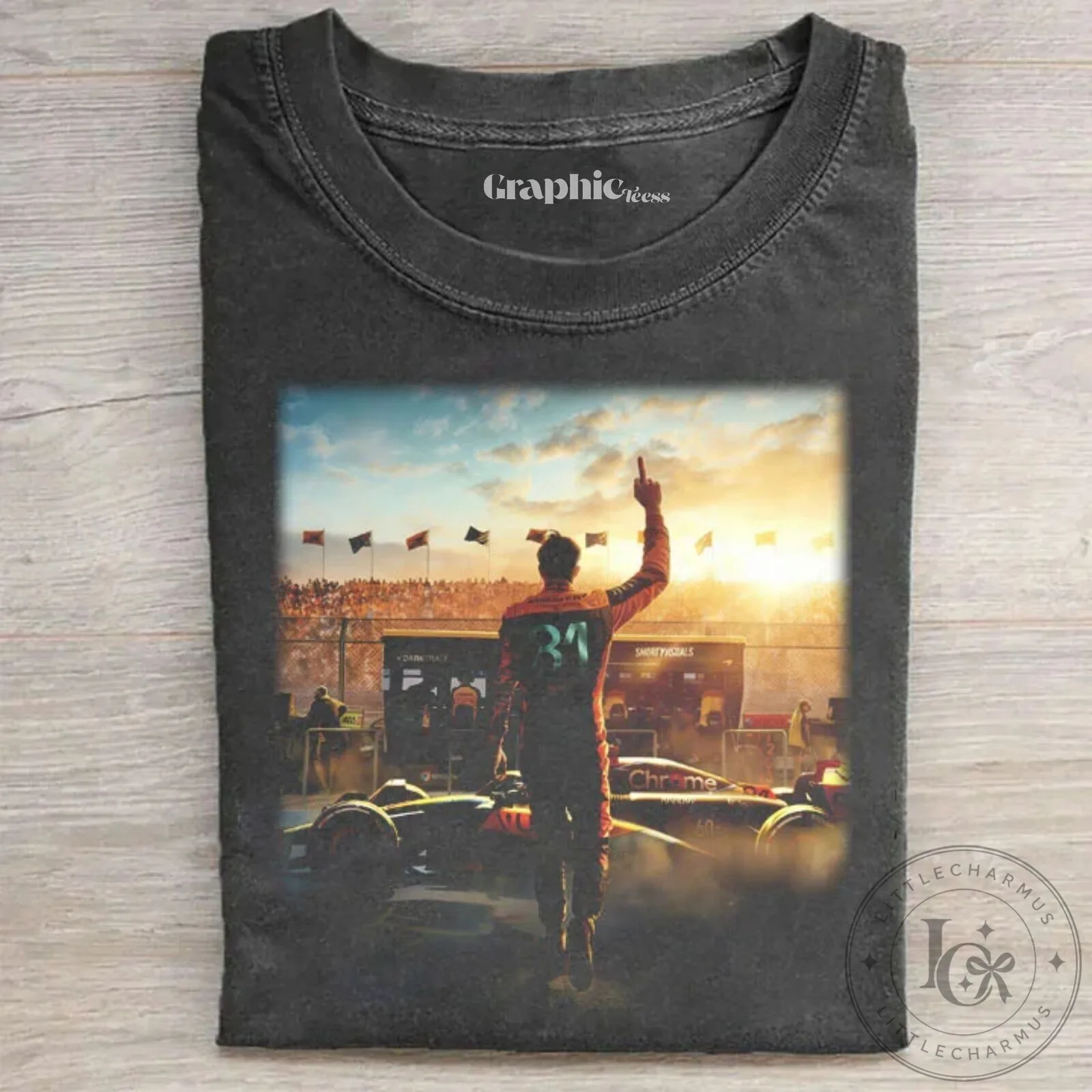 Oscar Piastri Formula One Racing Driver Celebration Graphic T-Shirt 6 Oscar Piastri Formula One Racing Driver Celebration Graphic T-Shirt