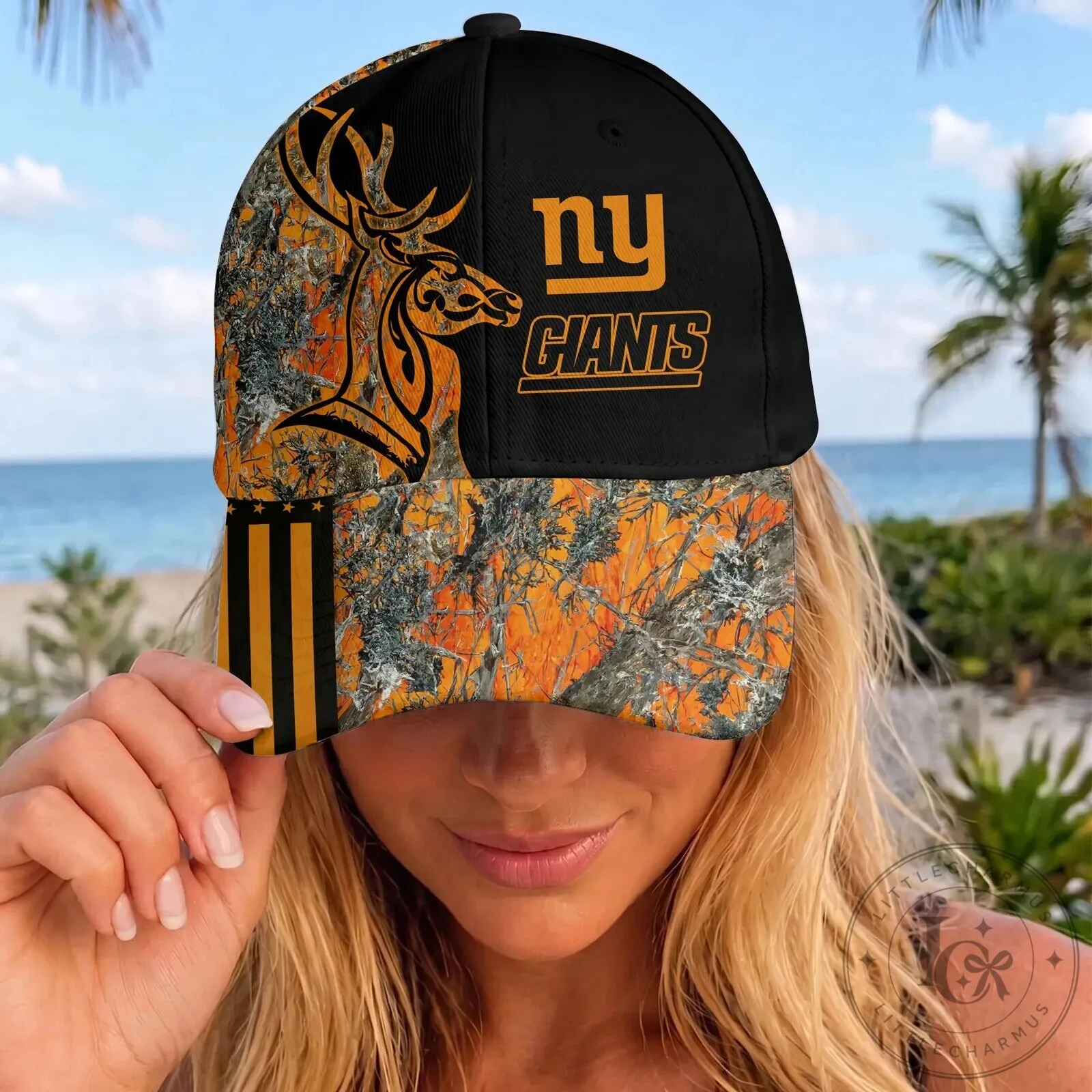 Baseball Cap Hat with New York Giants Camouflage Pattern for Deer Hunting 12 Baseball Cap Hat with New York Giants Camouflage Pattern for Deer Hunting