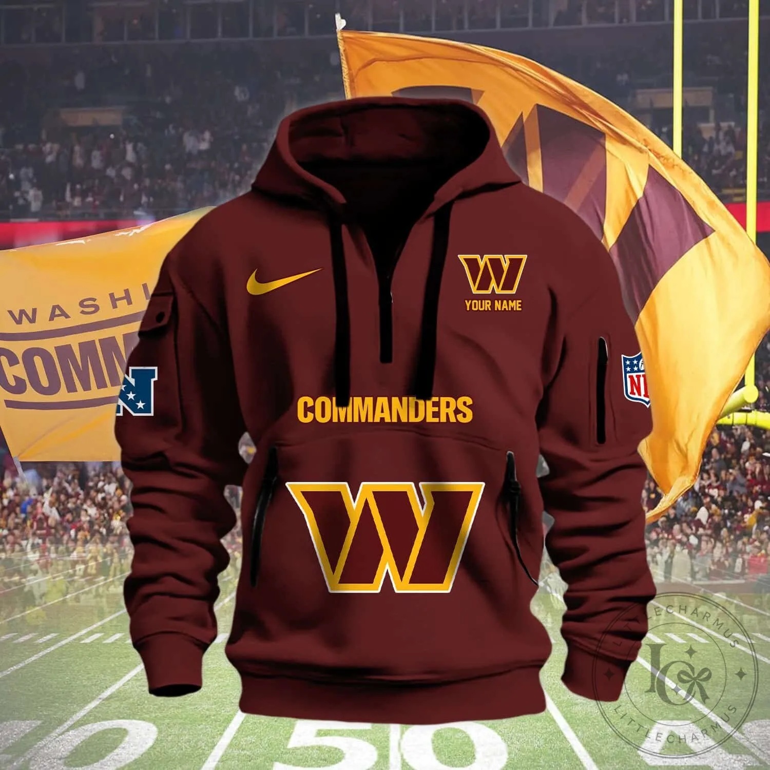 Washington Commanders Football Team Personalized Pullover Hoodie 2 Washington Commanders Football Team Personalized Pullover Hoodie