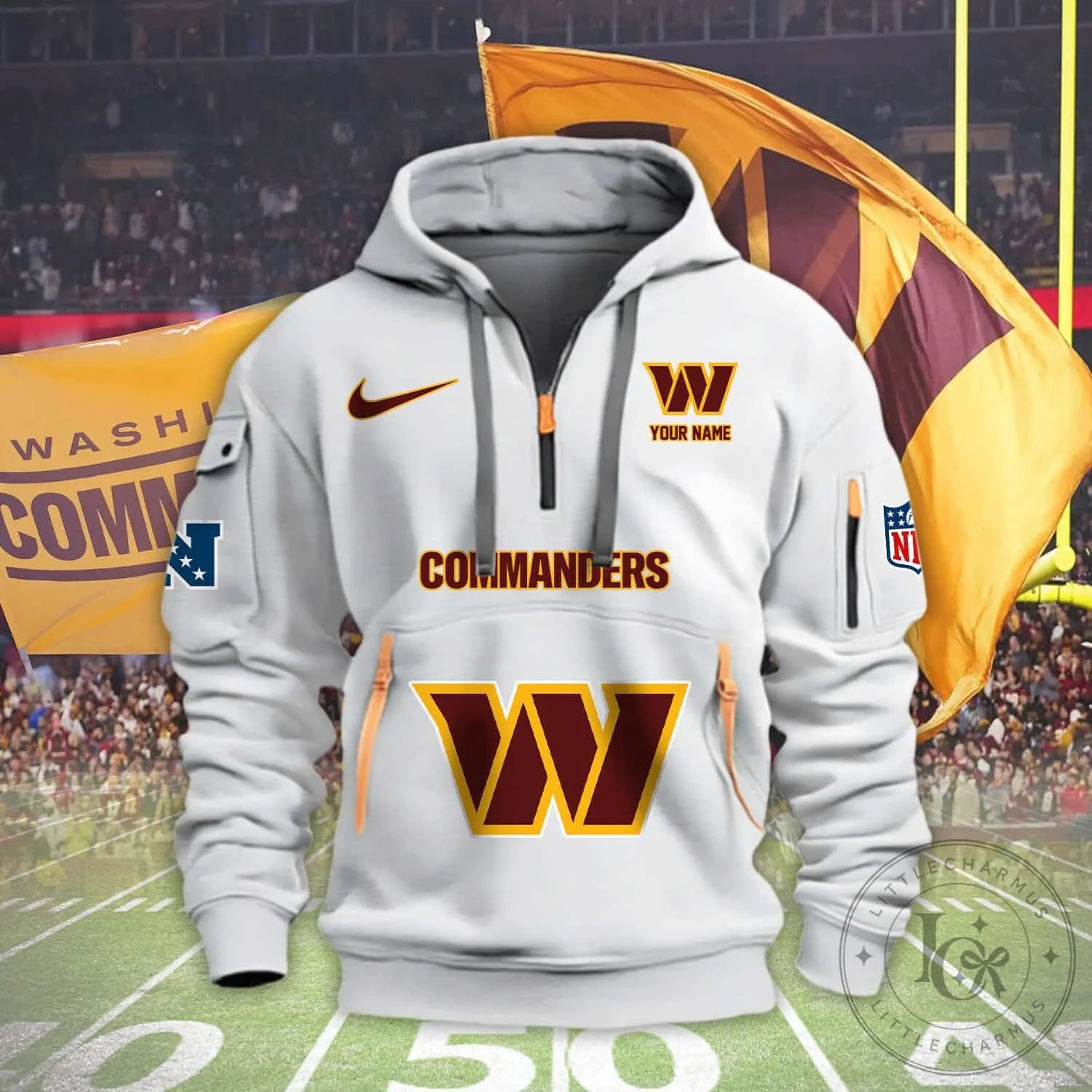 Washington Commanders Football Team Personalized Pullover Hoodie 11 Washington Commanders Football Team Personalized Pullover Hoodie