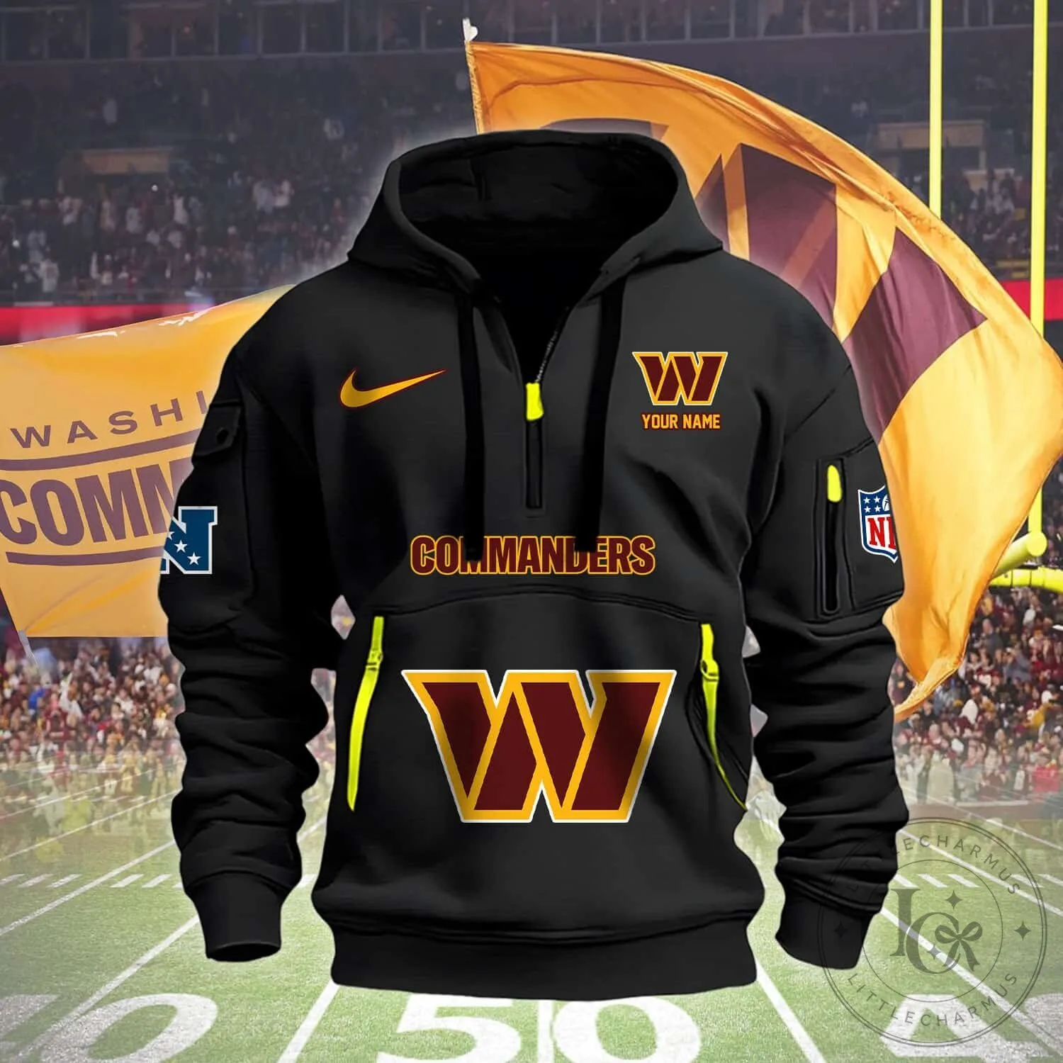 Washington Commanders Football Team Personalized Pullover Hoodie 15 Washington Commanders Football Team Personalized Pullover Hoodie