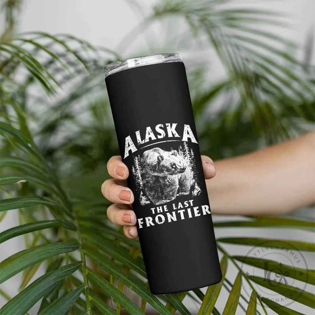 Alaska The Last Frontier Vintage Bear Insulated Stainless Steel Tumbler 13 Alaska The Last Frontier Vintage Bear Insulated Stainless Steel Tumbler