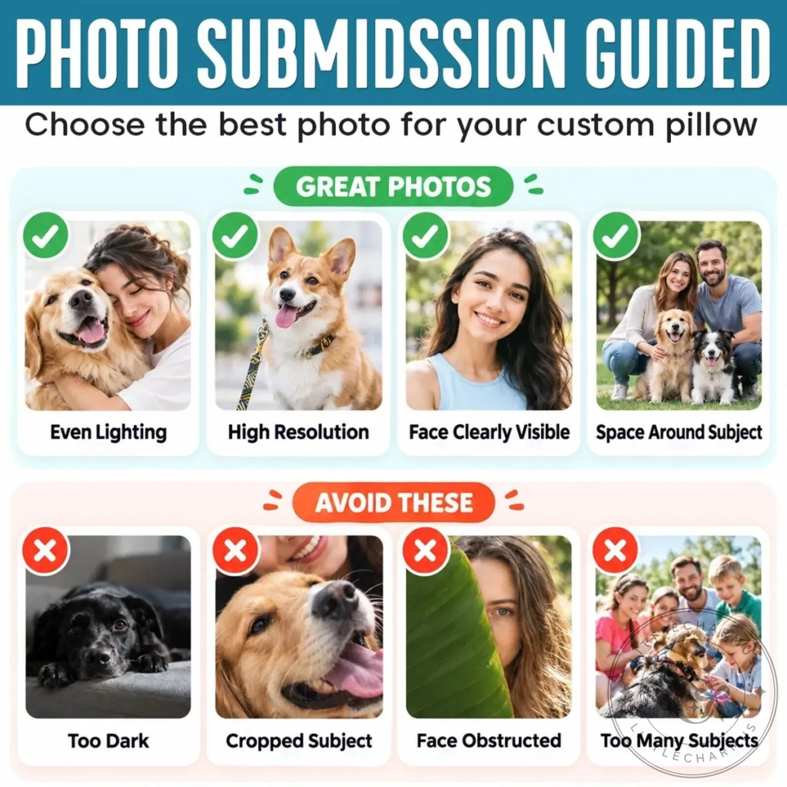 Personalized Custom Photo Crochet-Style Family Doll Shaped Pillow 16 Personalized Custom Photo Crochet-Style Family Doll Shaped Pillow