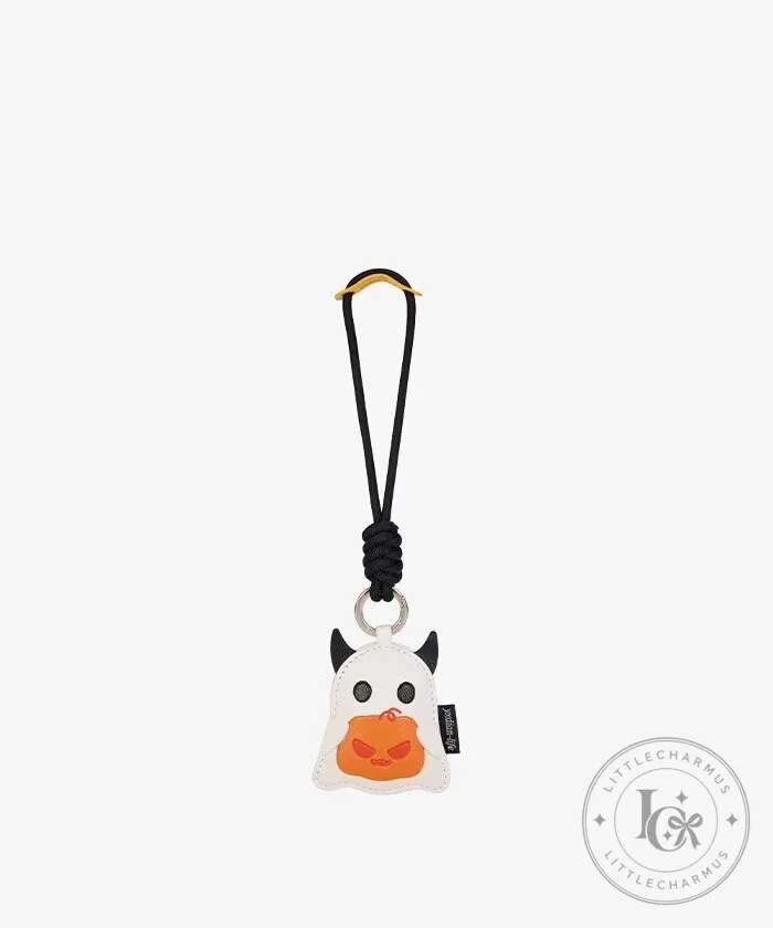 Halloween Pumpkin Jack O'Lantern Rhinestone Keychain Charm 24 Halloween Pumpkin Jack O