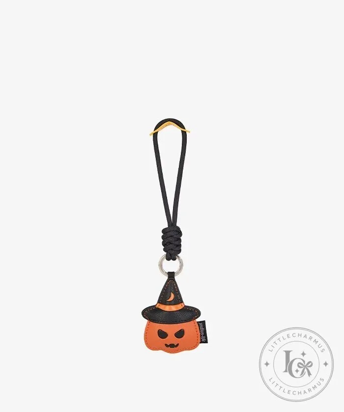 Halloween Pumpkin Jack O'Lantern Rhinestone Keychain Charm 31 Halloween Pumpkin Jack O