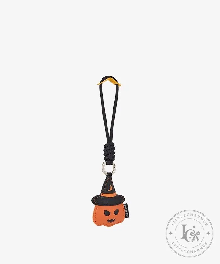 Halloween Pumpkin Jack O'Lantern Rhinestone Keychain Charm 32 Halloween Pumpkin Jack O