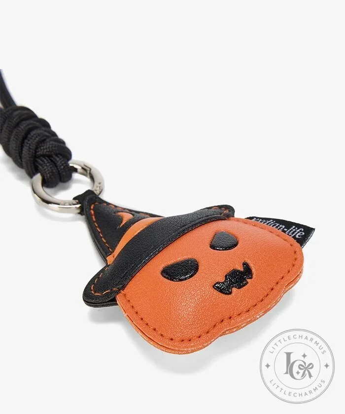 Halloween Pumpkin Jack O'Lantern Rhinestone Keychain Charm 35 Halloween Pumpkin Jack O