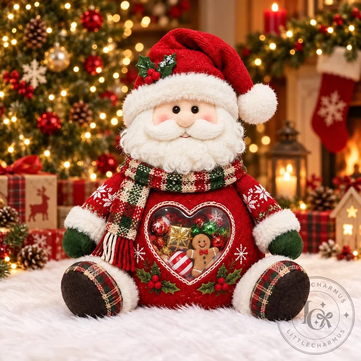 Christmas Snowman Refillable Treat Holder Figurine for Holiday Candy Gifts 30 Christmas Snowman Refillable Treat Holder Figurine for Holiday Candy Gifts