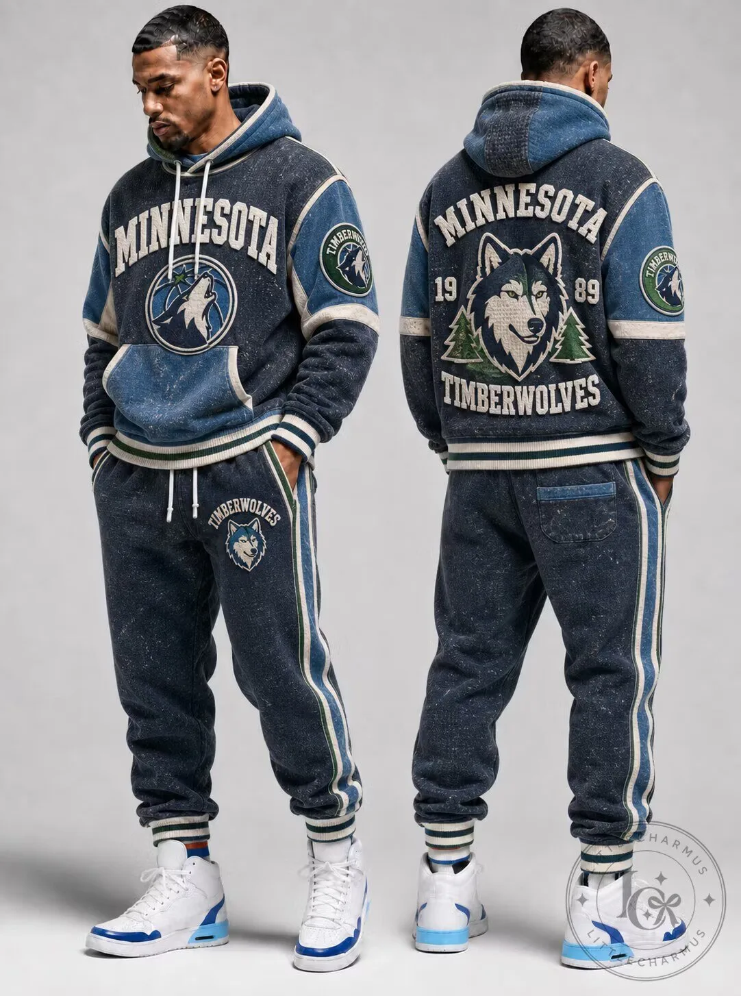 Minnesota Timberwolves NBA Basketball Team Logo Hoodie
