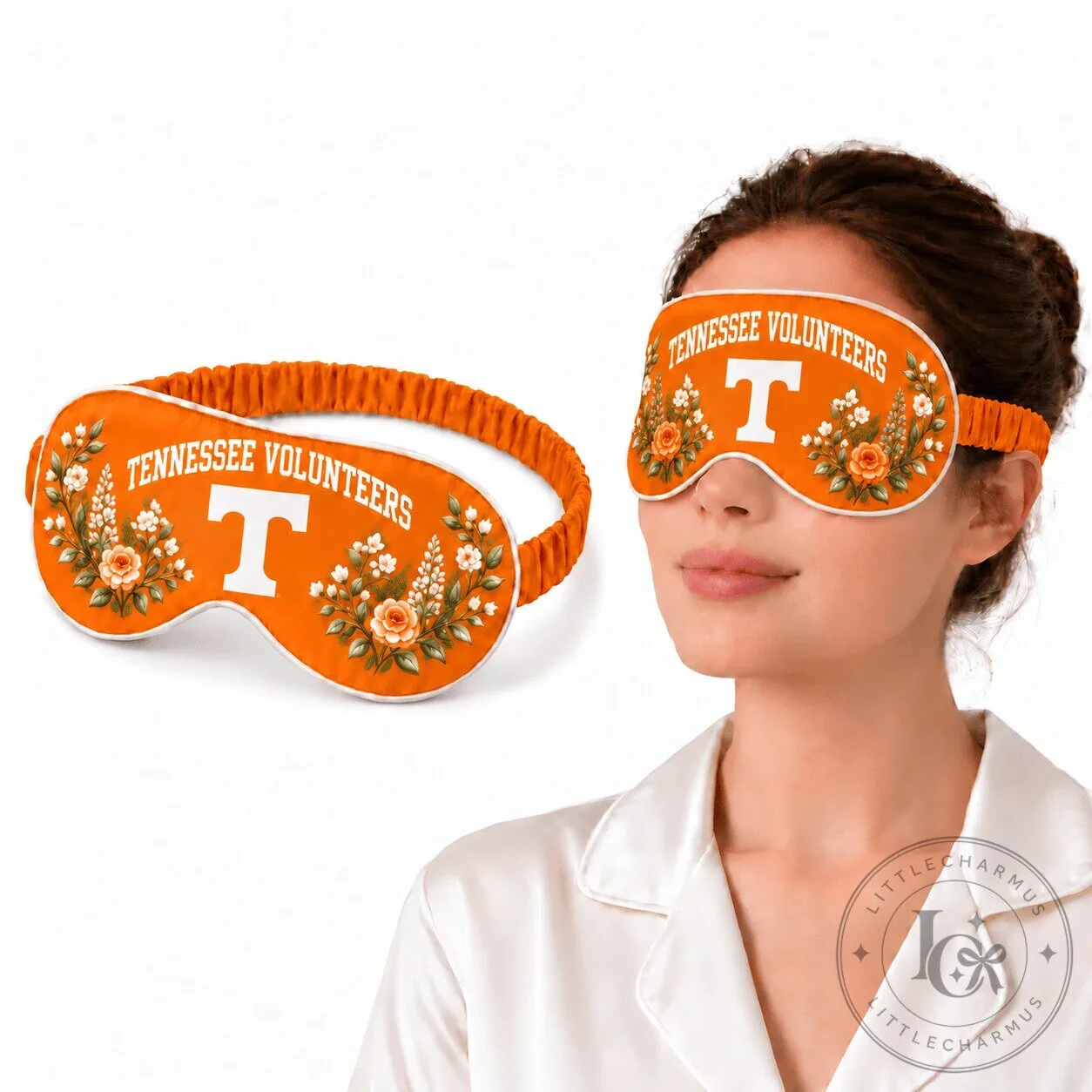 Tennessee Volunteers Floral Sleep Mask