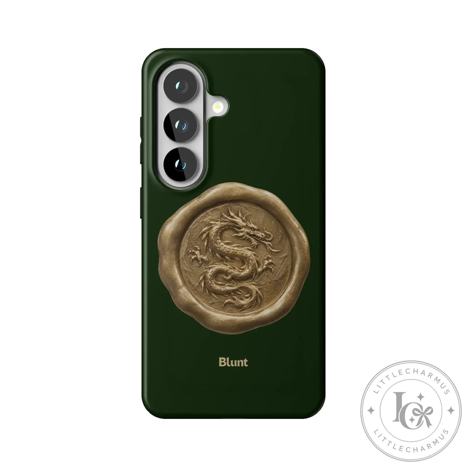 Dragon Wax Seal Design Dark Green Samsung Galaxy Phone Case 17 Dragon Wax Seal Design Dark Green Samsung Galaxy Phone Case