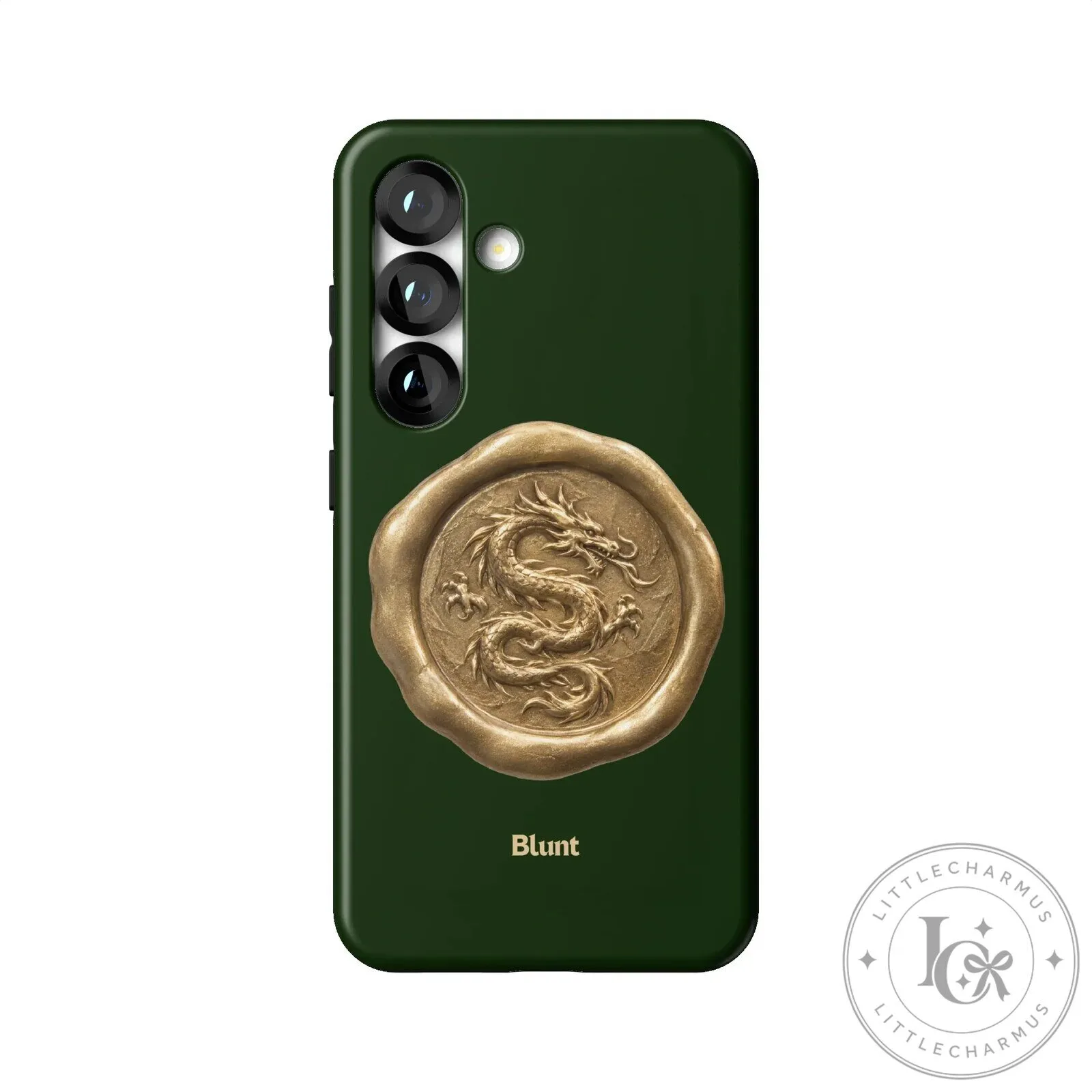 Dragon Wax Seal Design Dark Green Samsung Galaxy Phone Case 20 Dragon Wax Seal Design Dark Green Samsung Galaxy Phone Case