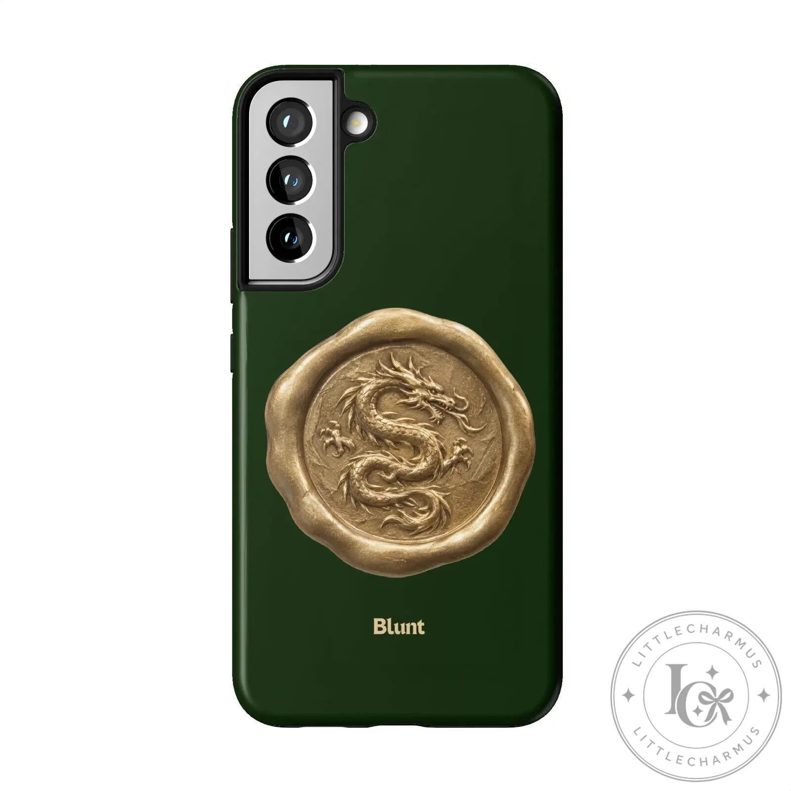 Dragon Wax Seal Design Dark Green Samsung Galaxy Phone Case 30 Dragon Wax Seal Design Dark Green Samsung Galaxy Phone Case