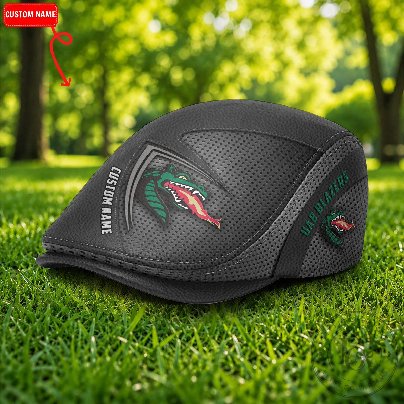 University of Alabama at Birmingham Blazers NCAA Golf Flat Cap Hat 6 University of Alabama at Birmingham Blazers NCAA Golf Flat Cap Hat
